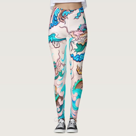 JAPANESE Dragon-Leggings Leggings (Voorkant)