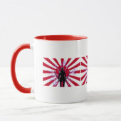 Japanese Flag & Rising Sun Samurai Warrior Mok (Links)
