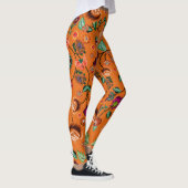 Japanese Floral Pattern  Leggings (Rechts)