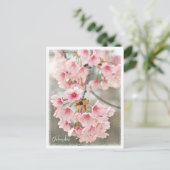 Japanese Flowering Cherry Briefkaart (Staand voorkant)