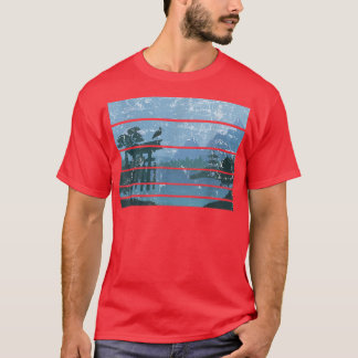 Japanese Garden Japan Torii Japan Samurai 4 T-shirt