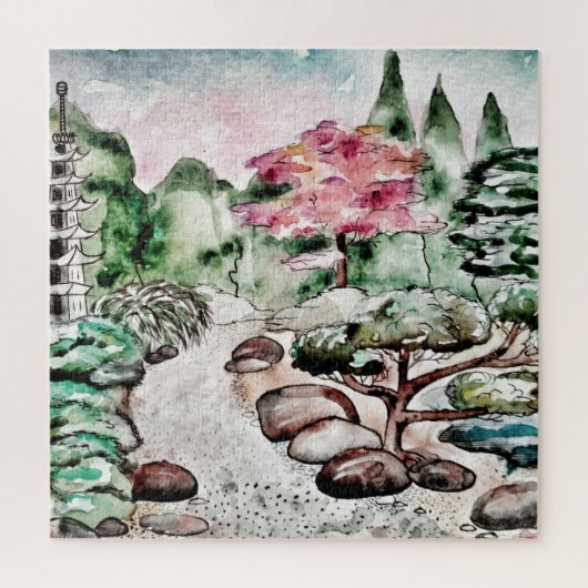 JAPANESE GARDEN LEGPUZZEL (Verticaal)