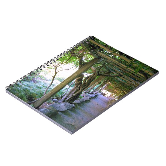Japanese Garden Path/Arbor Note Book Notitieboek (Linkerzijde)