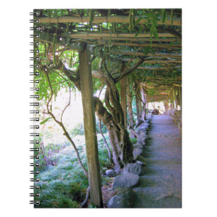 Japanese Garden Path/Arbor Note Book Notitieboek