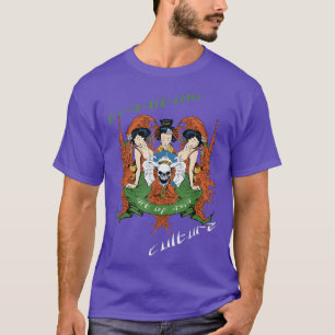 Japanese Geisha Kawaii Girl Kimono Samurai T-Shirt