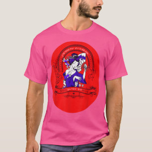 Japanese Geisha Kawaii Girl Kimono Samurai T-Shirt
