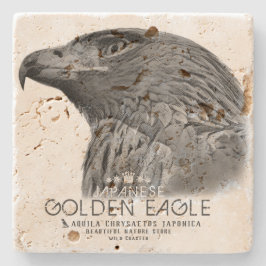 Japanese Golden Eagle Stenen Onderzetter