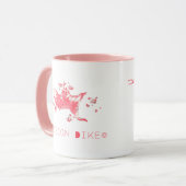 Japanese goldfish mug mok (Voorkant links)