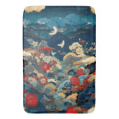 Japanese Inspired Luxury Spa Bathroom Decor Badmat (Voorkant Verticaal)