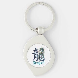 Japanese kanji Dragon -RYU- Sleutelhanger