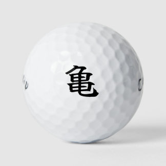 Japanese KANJI "KAME" Golf ball  Golfballen