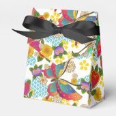 Japanese kimono pattern favor box bedankdoosjes (Voorkant Zijde)