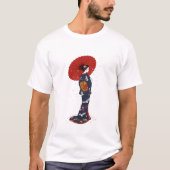 Japanese "Kimono style" design T-shirt (Devant)
