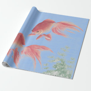 JAPANESE KOI FISH Wrapping Paper Cadeaupapier