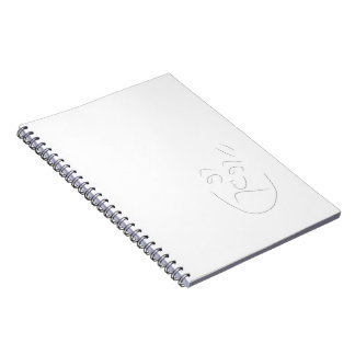 Japanese letter face notebook | へのへのもへじ notitieboek