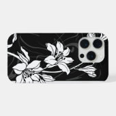 Japanese lily classic illustration  iPhone hoesje (Achterkant horizontaal)