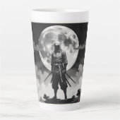japanese ninja　月夜の忍者　静寂なる守護者 latte mok (Voorkant)
