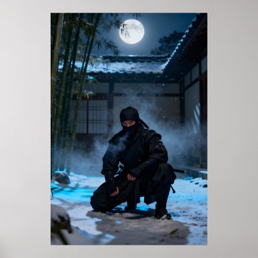 Japanese Ninja Warrior Poster (Voorkant)