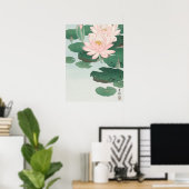 Japanese painting by koson ohara, 小原古邨の日本画 poster (Thuiskantoor)