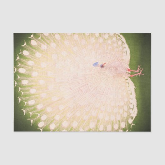 JAPANESE PEACOCK-tissuepapier Tissuepapier (Voorkant)