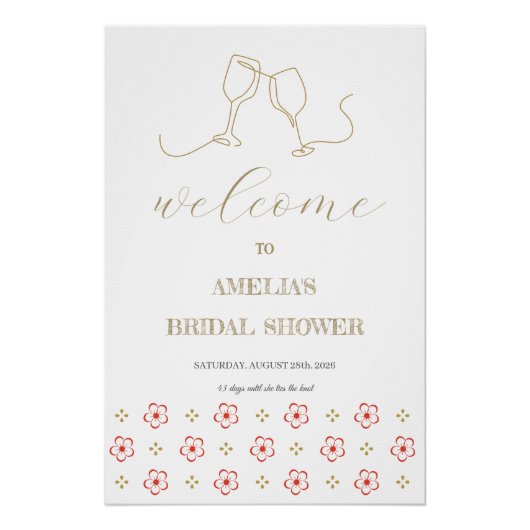  Japanese Plum Blossom Design Perfect Poster (Voorkant)