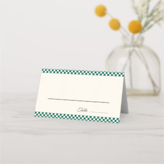 Japanese Sakura Ichimatsu Place Card