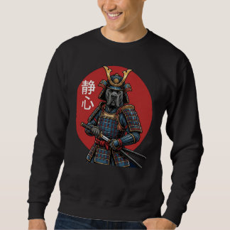 Japanese Samurai Cane Corso Shirt, Ukiyo-e Dog Art Trui