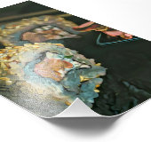 Japanese sushi foto afdruk (Hoek)