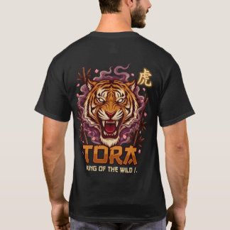 Japanese Tiger "TORA" Streetwear T-Shirt