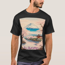 Japanese Traditional Fujiyama Ukiyo-e　日本　富士山　 T-shirt