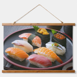 Japanese Waltz | Eight Sushi Poems Dancing  Hangend Wandkleed