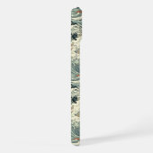 Japanese Wave Pattern Monogrammed iPhone Hoesje (Rechterkant)