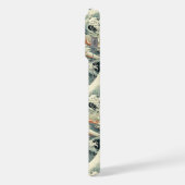 Japanese Wave Pattern Monogrammed iPhone Hoesje (Linkerkant)