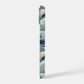 Japanese Waves Pattern Monogrammed (Côté gauche)