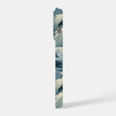 Japanese Waves Pattern Monogrammed (Côté gauche)