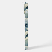 Japanese Waves Pattern Monogrammed (Côté gauche)