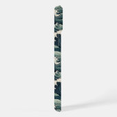 Japanese Waves Print Monogrammed (Côté droit)