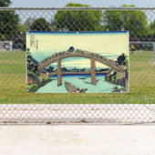 JAPANESE WOODBLOCK-banner Spandoek (Insitu)