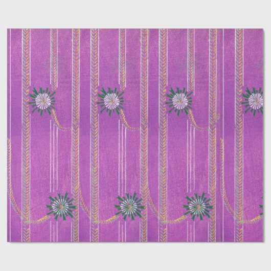JAPANESE WOODBLOCK PRINT PATTERN WRAPPINGPAPIER CADEAUPAPIER (Vlak)