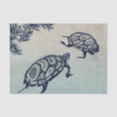 JAPANESE WOODBLOCK-TURTTEKST - Tapepapier Tissuepapier (Voorkant)