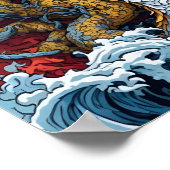 Japanischer Drachen Poster (Hoek)