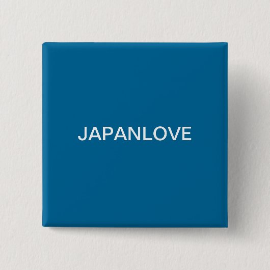 JAPANLOVE VIERKANTE BUTTON 5,1 CM (Voorkant)