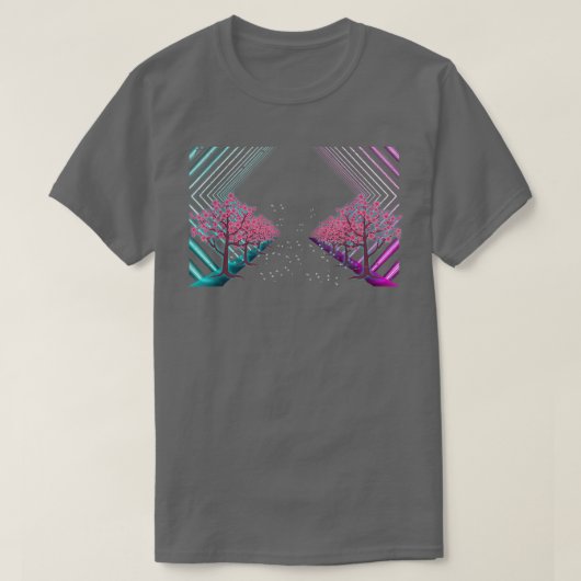 Japanner Vaporwave Cherry B. T-shirt (Design voorkant)