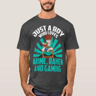 Japanners die Otaku Kawaii Gamer Boys Kawa T-shirt