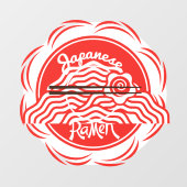 Japanners Restaurant Front 1 Raamsticker (Vel)