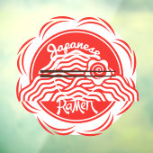 Japanners Restaurant Front 1 Raamsticker (Vel 3)