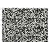 Japans abstract in zwart wit Tafelkleed (Voorkant (Horizontaal))