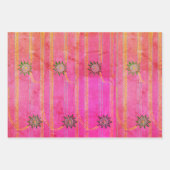 JAPANS AFDRUKKEN VAN KAARTEN IN WATERVLOeistoffen Inpakpapier Vel (Voorkant 3)