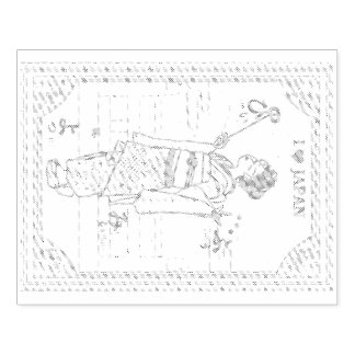 Japan's ancient capital and cute maiko. 	rubberstempel