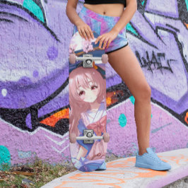 Japans Anime Girl Skateboard